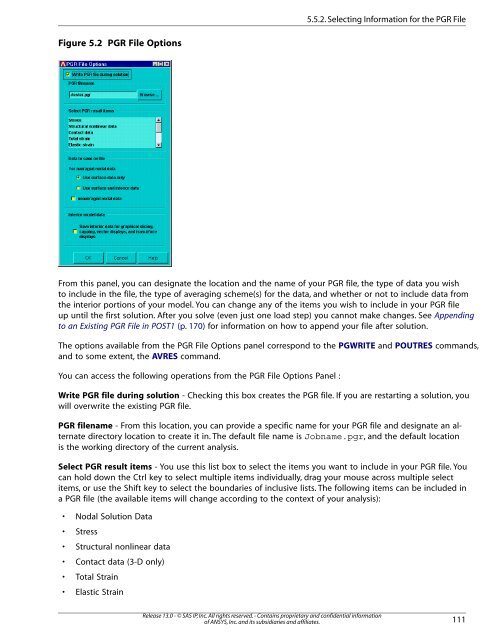 Mechanical APDL Basic Analysis Guide - Ansys