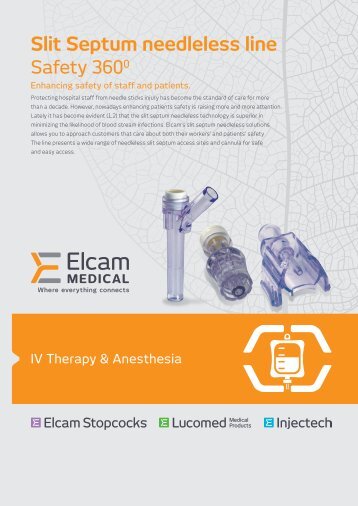 Needleless Devices - Elcam Medical