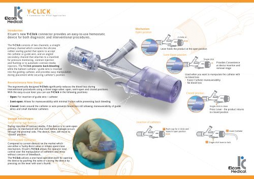 Y-CLICK - Elcam Medical