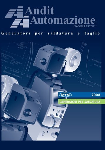 Generatori di saldatura MIG/MAG - Andit Automazione Spa