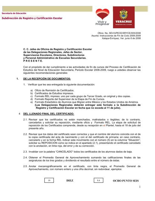 Oficio No