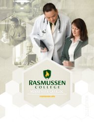 to download Minnesota's catalog - Rasmussen College