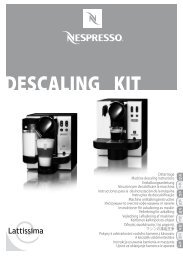 DESCALING KIT - Nespresso