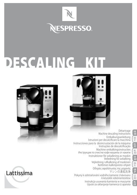 DESCALING KIT - Nespresso