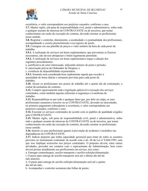 Pregão Presencial 112012 Contratação de empresa especializada ...