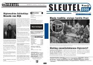 Mooie traditie: etalage familie Prast - SLEUTEL 2000