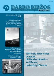 DBN 2008 01.pdf - Lietuvos darbo birÅ¾a