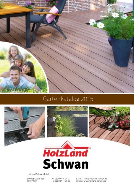HolzLand Schwan Gartenkatalog 2015