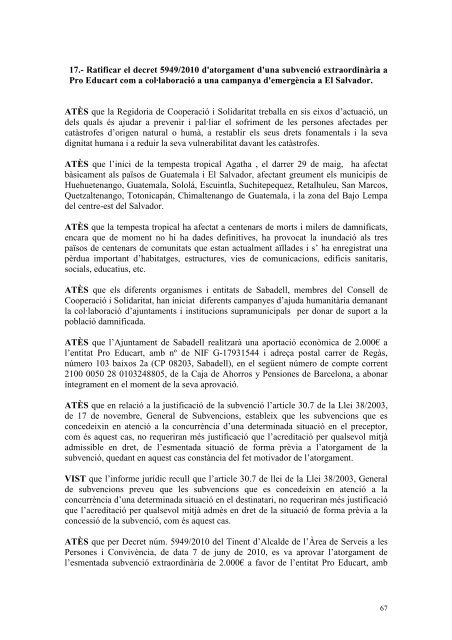 SEOP - Acta del Ple _Ordinaria_2010.07.06 - Sabadell