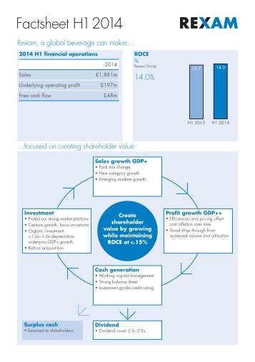 Download Investor factsheet PDF 1.08Mb - Rexam