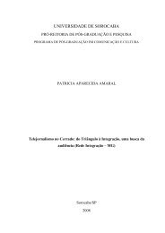 Telejornalismo no Cerrado: do TriÃ¢ngulo Ã  IntegraÃ§Ã£o, uma