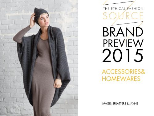 Brand Preview 2015 Accessories & Home
