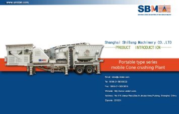 mobile cone crusher