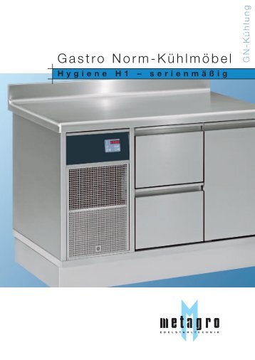 Gastro Norm-Kühlmöbel