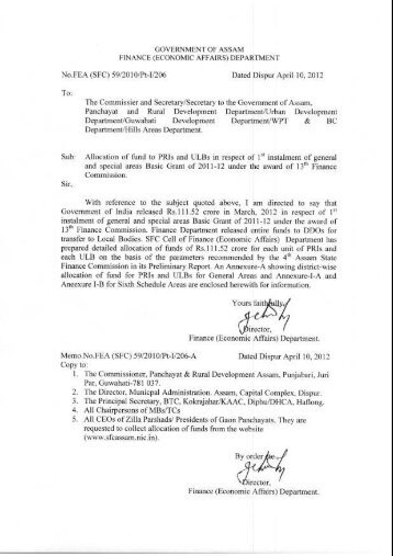 Untitled - State Finance Commission :: Assam