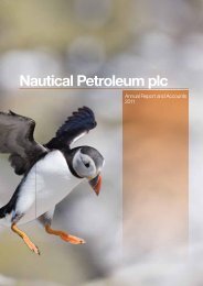 Download Nautical Annual Report and ... - Cairn Energy PLC