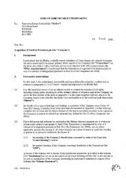 Format Of Letter Of Undertaking For Issue Of Demand