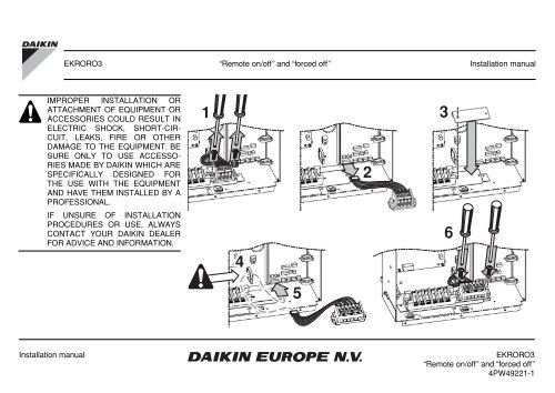 Zoning System wiring diagrams - Madel