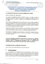 ALEGACIONES cuya copia se adjunta - No al Fracking en Cantabria