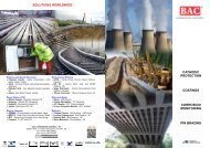 BAC Corp Brochure.pub - BAC Corrosion Control Ltd