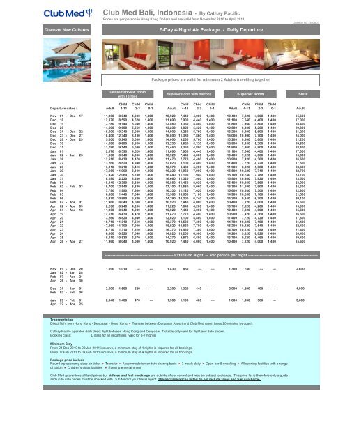 ap price list