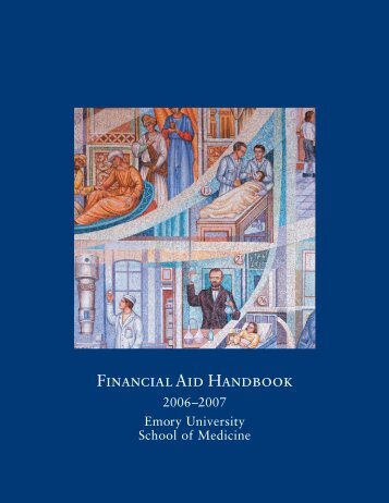 Financial Aid Handbook - School of Medicine - Emory University