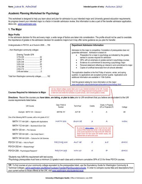 sample of a completed Academic Planning Worksheet sample-of-a-completed-academic-planning-worksheet