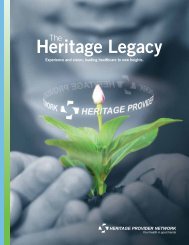 Heritage Legacy - Regal Medical Group