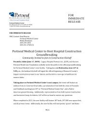 06-17-2009 Portneuf Medical Center to Host Hospital Construction ...