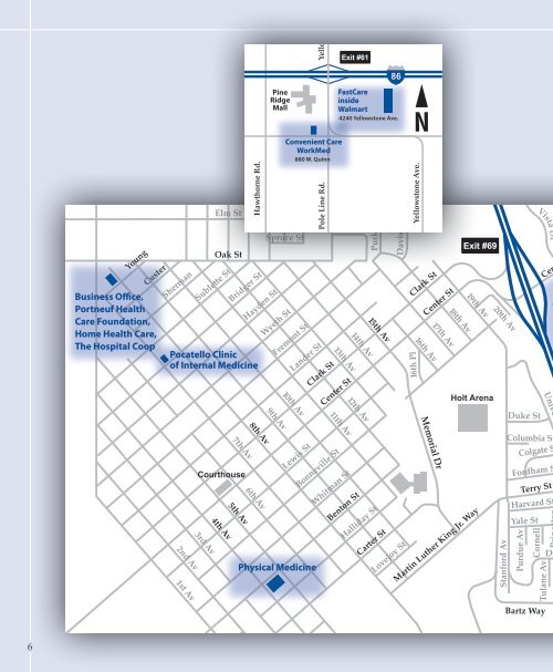 2012 PHYSICIAN DIRECTORY - Portneuf Medical Center