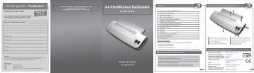 A4-Plastificateur Backloader - monolith Support
