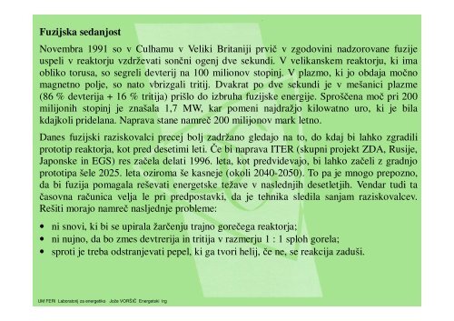 JEDRSKE ELEKTRARNE - POWERLAB