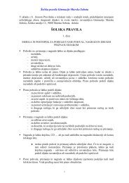 SOLSKA PRAVILA 2010_2011.pdf - Gimnazija Murska Sobota