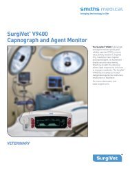 SurgiVetÂ® V9400 Capnograph and Agent Monitor VETERINARY