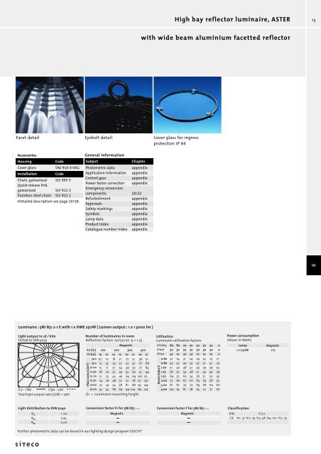 Your contact at Siteco: Name : Department ... - POWERLAB