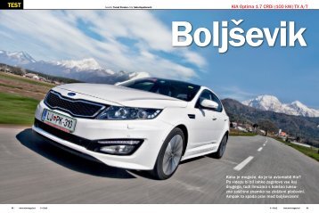 KIA Optima 1.7 CRDi (100 kW) TX A/T - Avto Magazin