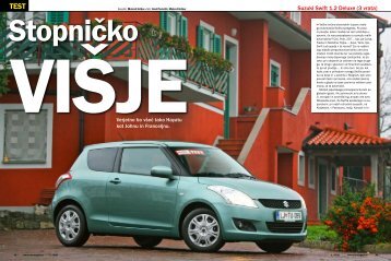 Suzuki Swift 1.2 Deluxe (3 vrata) - Avto Magazin