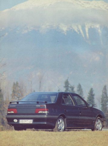 Prenesi PDF testa Peugeot Peugeot 405 Mi 16 - Avto Magazin