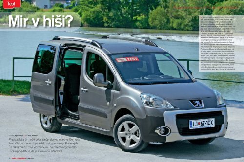 T5 peugeot partner.indd - Avto Magazin