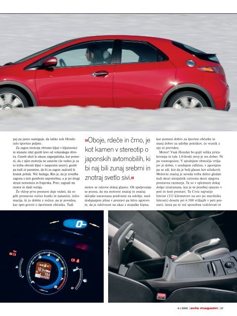 Honda Civic prava.qxd - Avto Magazin