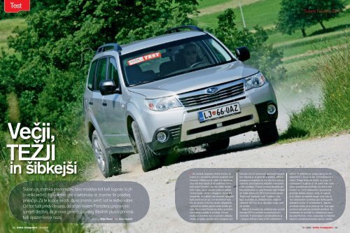 TEST_Subaru Forester.indd - Avto Magazin