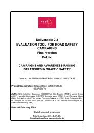 Deliverable 2.3 - CAST - Campaigns and Awareness-raising ...