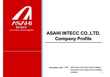 ASAHI INTECC CO.,LTD. Company Profile