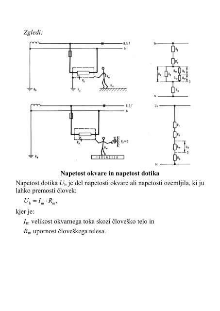 J. VorÅ¡iÄ: ZaÅ¡Äita pred elektriÄnim udarom, UM FERI ... - POWERLAB