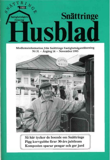 1993-3 - SnÃ¤ttringe fastighetsÃ¤garefÃ¶rening