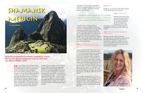 Shamansk Medicin - Inspire