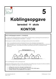 Opgave lÃ¦rested Ã³ skole