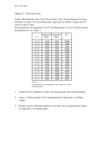 Opgave 3. SÃ¸restaurering