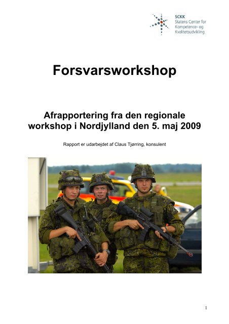 Afrapportering fra Nordjylland (pdf) - SCKK