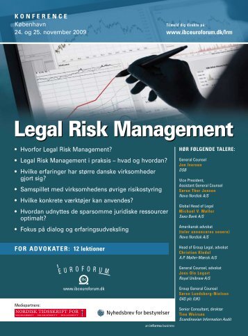 Legal Risk Management - IBC Euroforum